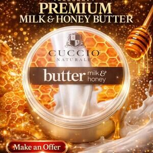 Cuccio Milk & Honey Butter Blend Non Oily 24 Hour Deep Hydrating Treatment 8oz